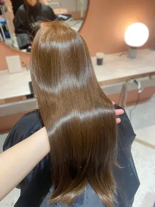 ロング カラー 🖤韓国･網紅 KOYUKI🖤のヘアスタイル