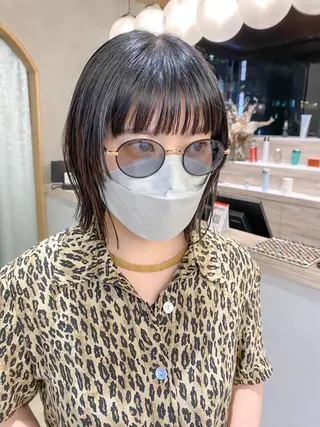 ショート 🩵縮毛矯正/ブリー チ/髪質改善/いつかのヘアスタイル