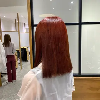 カラー ついざき はるかのヘアスタイル