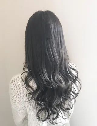 ロング 常山 篤志のヘアスタイル