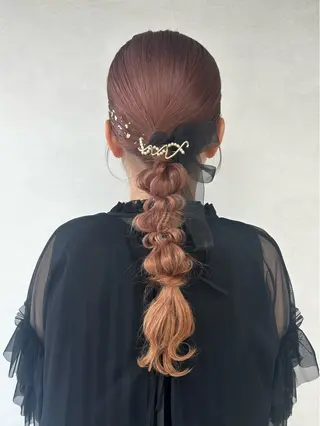 ロング ヘアセット/眉毛カッ ト/Nana〻のヘアスタイル