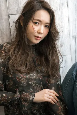 ロング カラー DUNOhair デュノヘアーのヘアスタイル