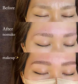 アイブロウ CAMELLIA カメリアのマツエク・マツパデザイン