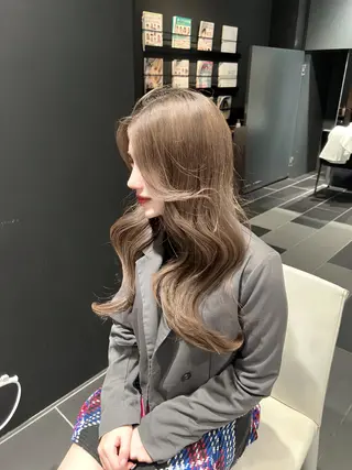 ロング 韓国ヘア🇰🇷/ みう/미우 ☪︎のヘアスタイル