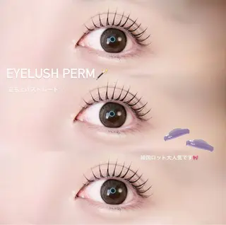 マツエク・マツパ eyelash aimyまつげパーマ・パリジェンヌ・マツエク・眉毛・バインドロック 伏見店所属・𝐘𝐔𝐈𝐍𝐀 🤍🎀のマツエク・マツパデザイン