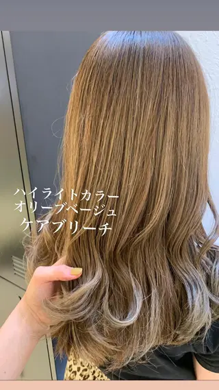 ロング カラー 似合わせカラー/艶 髪質改善/ヨシザキのヘアスタイル