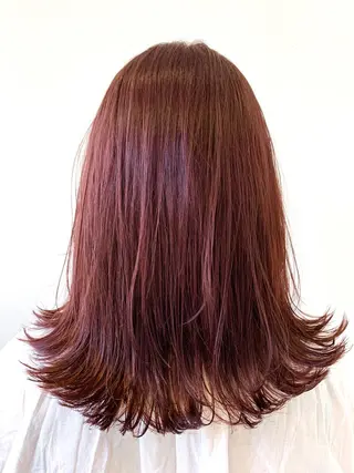 ミディアム カラー 【azure横浜】 🧸misaki🌸のヘアスタイル