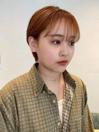 カラー AO所属・RISAKO 艶髪モテヘア🎀府中のヘアスタイル