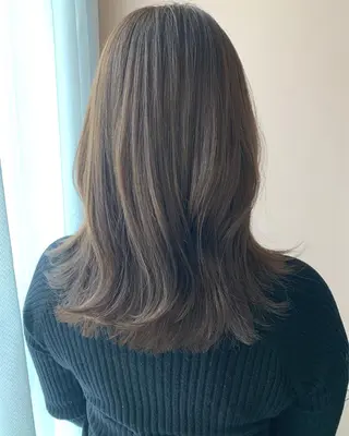 ロング カラー hub hair レイヤー/透明感のヘアスタイル