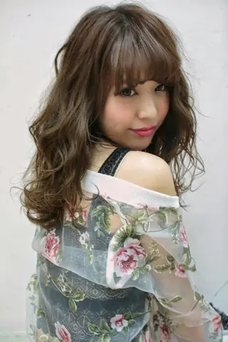 セミロング 堀内 翔のヘアスタイル