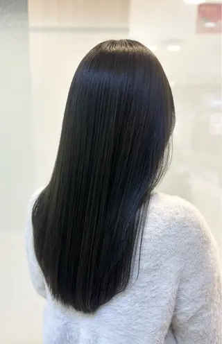 ロング カラー 髪質改善/縮毛矯正 ササキナツミのヘアスタイル