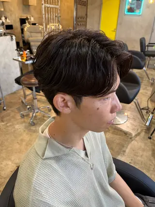 パーマ メンズ 🌀rooomen/ 龍之介/メンズサロンのヘアスタイル