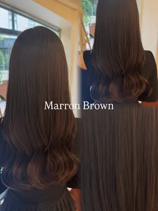 カラー 艶髪／カラー／ 銀座／RINA🎀のヘアスタイル