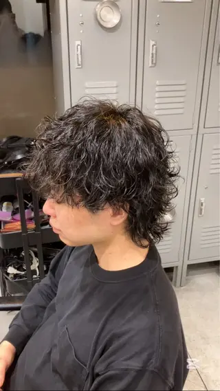 パーマ RETOUCH by fifth メンズサロン【レタッチ バイ フィフス】所属・fifth原宿 A:Ri🧸のヘアスタイル