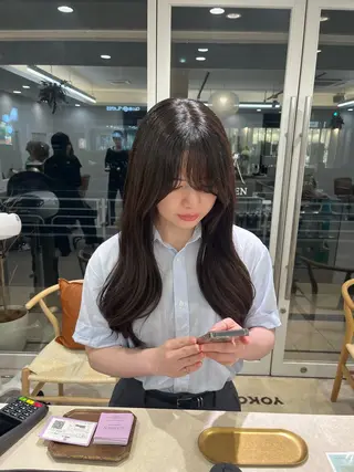 ロング ‎‎🤍りな/透明感 似合わせカット‎🤍のヘアスタイル