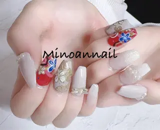 ネイル 美ノ庵ネイルサロン メトロポリタン前店のネイルデザイン