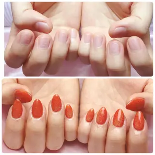 ネイル 深爪を断らない スカルプ高評価店のネイルデザイン