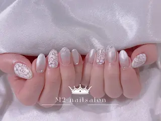 ネイル 長さだし専門店 M2　rikaのネイルデザイン