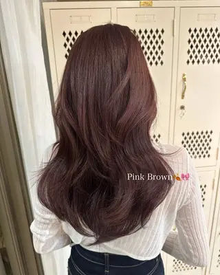 ロング カラー 韓国ヘア🦢🖤 Sayumiのヘアスタイル