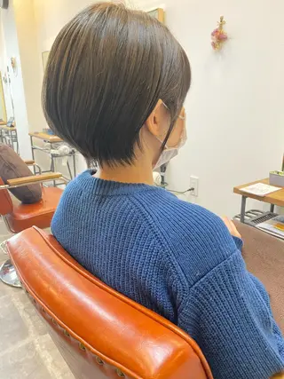 ショート ショート、ボブ シマダマサトのヘアスタイル
