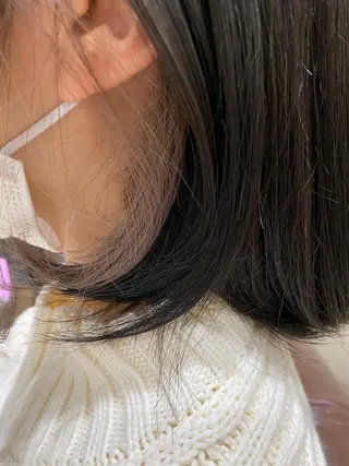 ミディアム カラー ZEEN所属・東田 恋のヘアスタイル