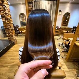 ロング 千 田のヘアスタイル