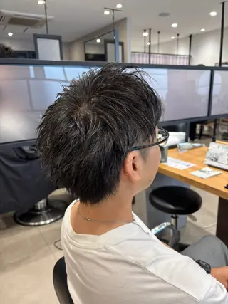 メンズ 花城 沙也加のヘアスタイル