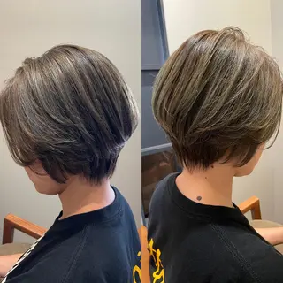 ショート 加藤 泰輔のヘアスタイル