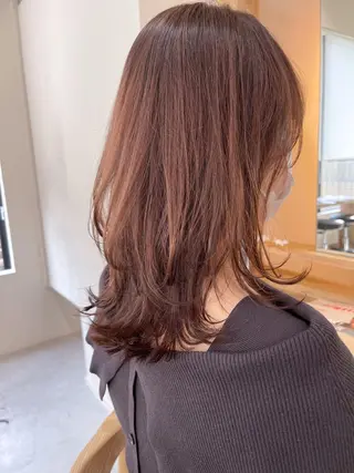 ミディアム イメチェンカット✂️ 錦糸町佐藤店長のヘアスタイル