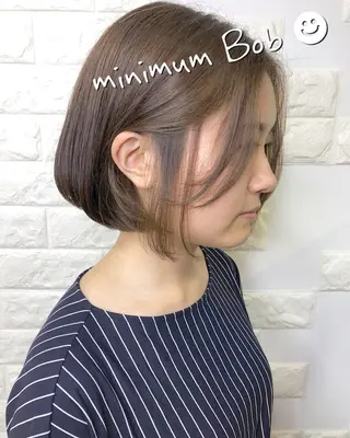 ショート 横浜ブリーチムラ直し ハイトーン/ブリーチのヘアスタイル