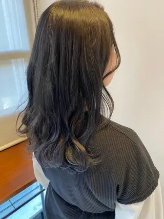 セミロング カラー Bianca所属・Bianca  代表 硲　貴亮【東武練馬】のヘアスタイル