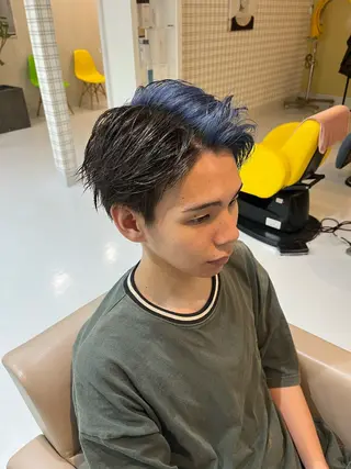 カラー 市川 知樹のヘアスタイル