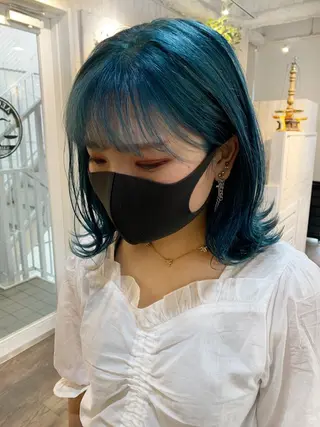 ミディアム カラー ダブルカラー / インナーカラーMiiのヘアスタイル