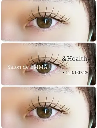 マツエク・マツパ EMMA plus．のマツエク・マツパデザイン