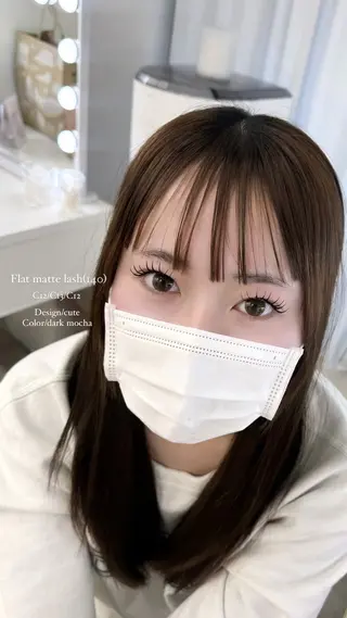 マツエク・マツパ ViSEO Noaのマツエク・マツパデザイン