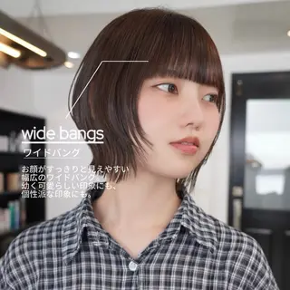 ショート i.+FERiCIA.所属・ボブ／アンニュイ 🌷しだひめな🌷のヘアスタイル