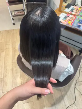 セミロング やまぐち まりんのヘアスタイル