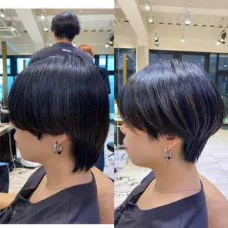 ショート 🌼アユム/レイヤー ハッシュカット🌼のヘアスタイル