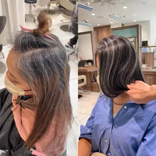 ロング カラー 🇰🇷韓国ヘア★ 副店長.쿠리타⭐︎のヘアスタイル