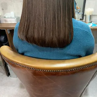 セミロング chouette/ 根本優希のヘアスタイル