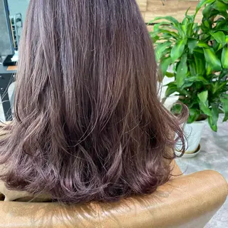 ロング カラー 大久保 優香のヘアスタイル