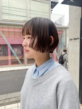ショート ACQUA所属・カットモデル募集中！ ACQUA  eriのヘアスタイル