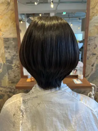 ショート 安田 純香のヘアスタイル