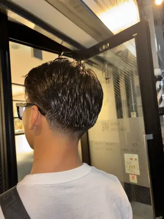 ミディアム ヘアーサロン爽下北沢所属・Okada Ryuhouのヘアスタイル