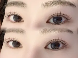 マツエク・マツパ ここな/暖色カラー 🧡まつげパーマ🌼のヘアスタイル