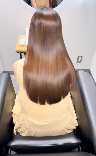 ロング 武田 一馬のヘアスタイル