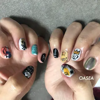 ネイル 🌞💜 KAORI 🌴のネイルデザイン