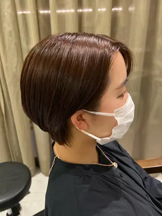 ショート 似合わせカット 小林愛奈のヘアスタイル