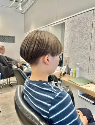 ショート カラー 🍓艶髪/艶カラー ハイトーン/しんたにのヘアスタイル