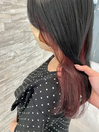 セミロング maki💖 ボブ/縮毛矯正のヘアスタイル